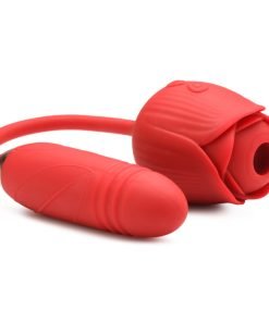 10X Romping Rose Suction and Thrusting Vibrator - Image 12