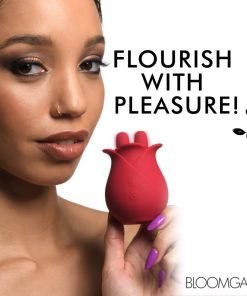 10X Fondle Massaging Rose Silicone Clit Stimulators - Image 3
