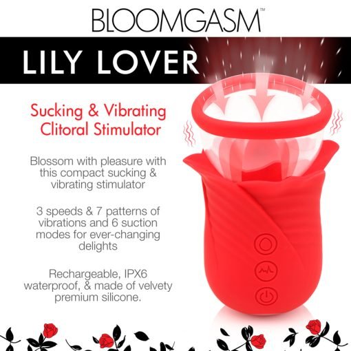 Lily Lover Sucking & Vibrating Clitoral Stimulator - Image 2