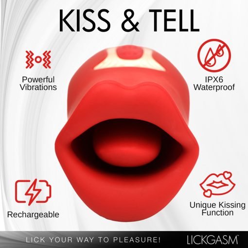 Kiss and Tell Mini Kissing and Vibrating Clitoral Stimulator - Image 5
