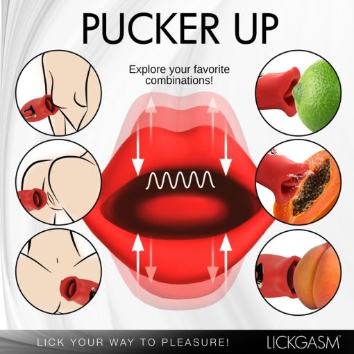 Kiss and Tell Mini Kissing and Vibrating Clitoral Stimulator - Image 6