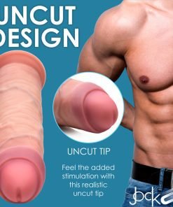 8.5 Inch Dual Density Uncut Dildo - Image 3
