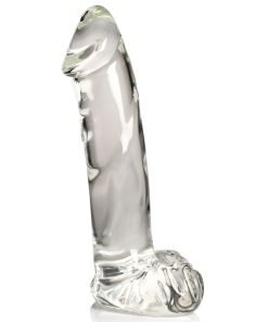 Glass Dildo with Balls - Image 8