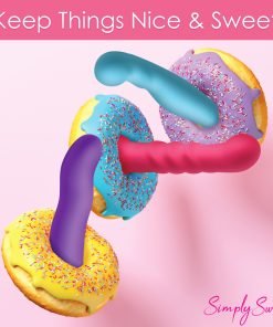 21X Vibrating Ribbed Silicone Dildo - Image 3
