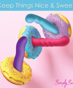 21X Vibrating Thick Silicone Dildo - Image 3