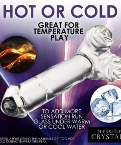 Glass Dildo with Balls - Image 6