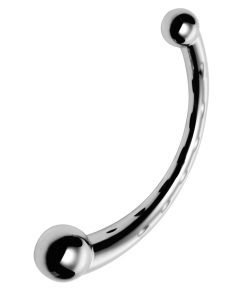 The Chrome Crescent Dual Ended Dildo - Image 2