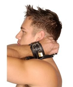 Strict Leather Wrist to Neck Restraint - Image 2