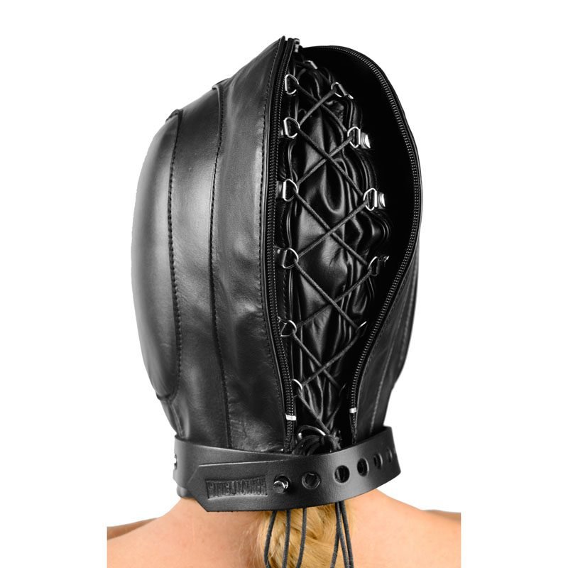 Padded Leather Hood - MediumLarge - Image 4