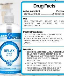 Clean Stream Relax Desensitizing Anal Lube 17 oz - Image 7