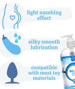 Clean Stream Relax Desensitizing Anal Lube 17 oz - Image 5
