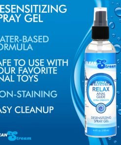 Relax Extra Strength Anal Lube - 4.4 oz - Image 2