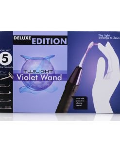 Twilight Violet Wand Deluxe Edition packaging with five attachments