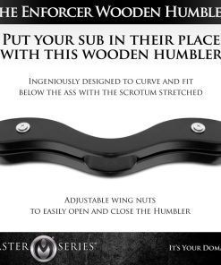 The Enforcer Black Wooden Humbler - Image 5