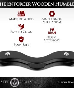 The Enforcer Black Wooden Humbler - Image 4