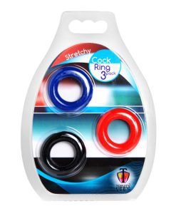Stretchy Cock Ring 3 Pack - Image 2