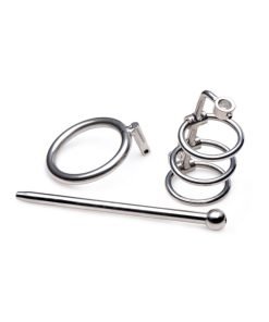 Gates of Hell Stainless Steel Adjustable Cum Through Sound Cage - Image 2