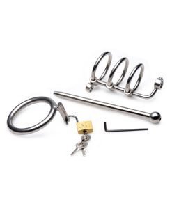 Gates of Hell Stainless Steel Adjustable Cum Through Sound Cage - Image 3