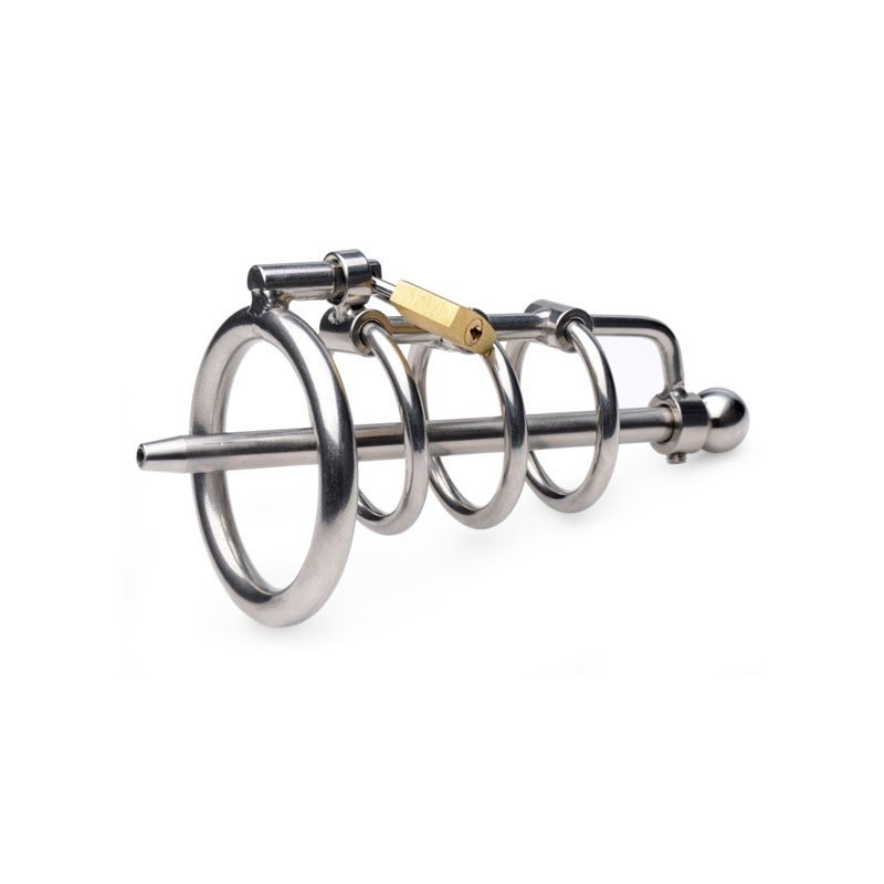 Gates of Hell Stainless Steel Adjustable Cum Through Sound Cage - Image 7