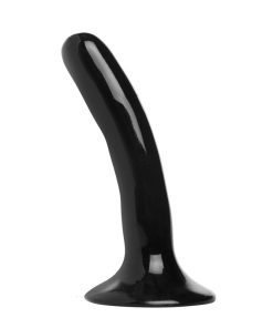 Slim Strap On Harness Dildo- Black
