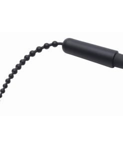 Dark Rod Vibrating Beaded Silicone Sound - Image 2