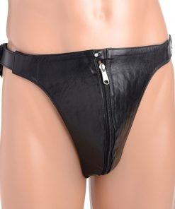Spiked Leather Confinement Jockstrap - Image 2