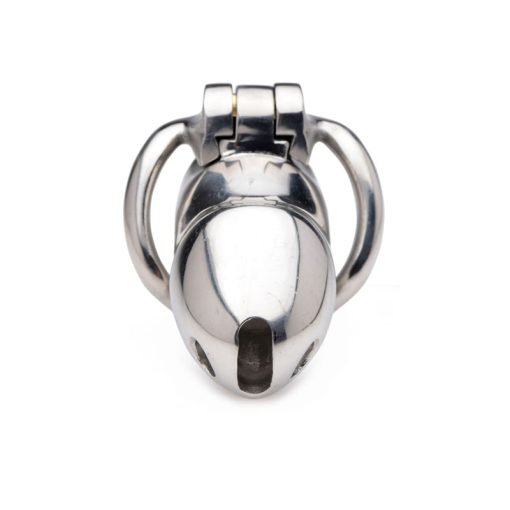 Rikers 24-7 Stainless Steel Locking Chastity Cage - Image 2