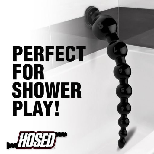 Hosed 19 Inch Graduated Bead Anal Snake - Image 3