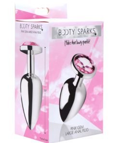 Pink Gem Anal Plug- Large - Image 5