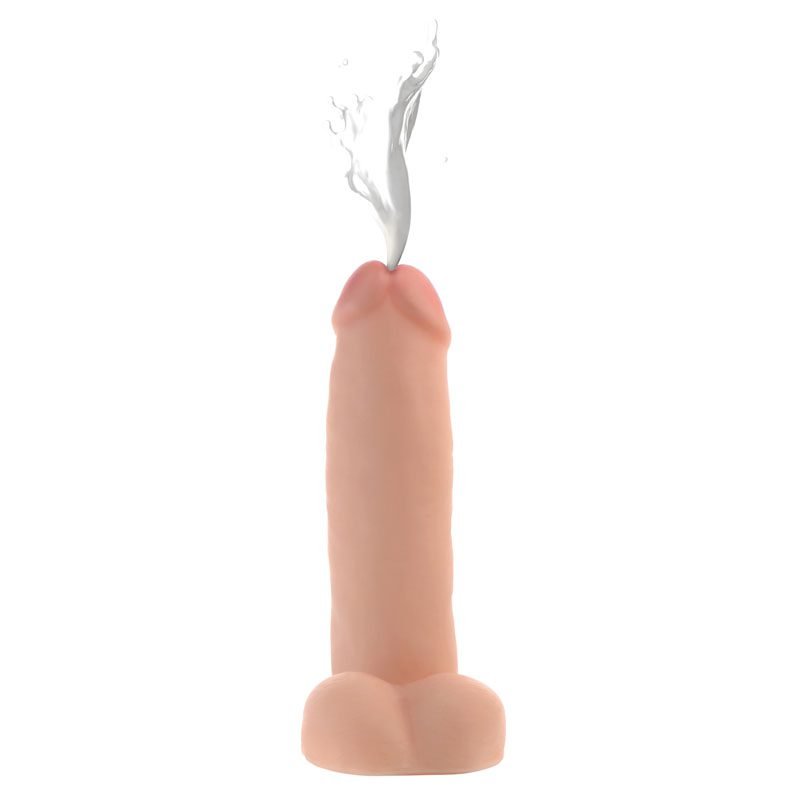 8 Inch Realistic Dual Density Squirting Dildo - Image 2