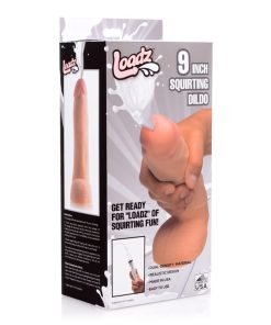 9 Inch Realistic Dual Density Squirting Dildo - Image 6