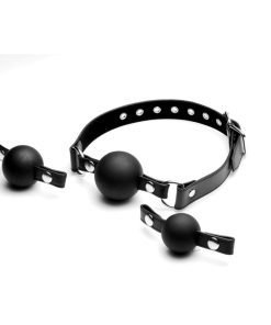 Interchangeable Silicone Ball Gag Set - Image 5