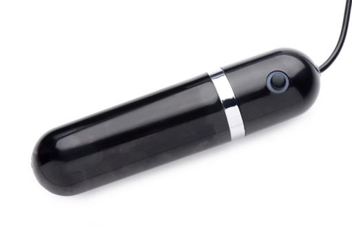 Lightning Stroke Silicone Stroker With Vibrating Bullet - Image 5