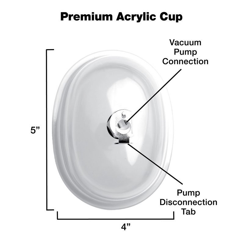 Large Vaginal 5 inch Pumping Cup Attachment - Image 4
