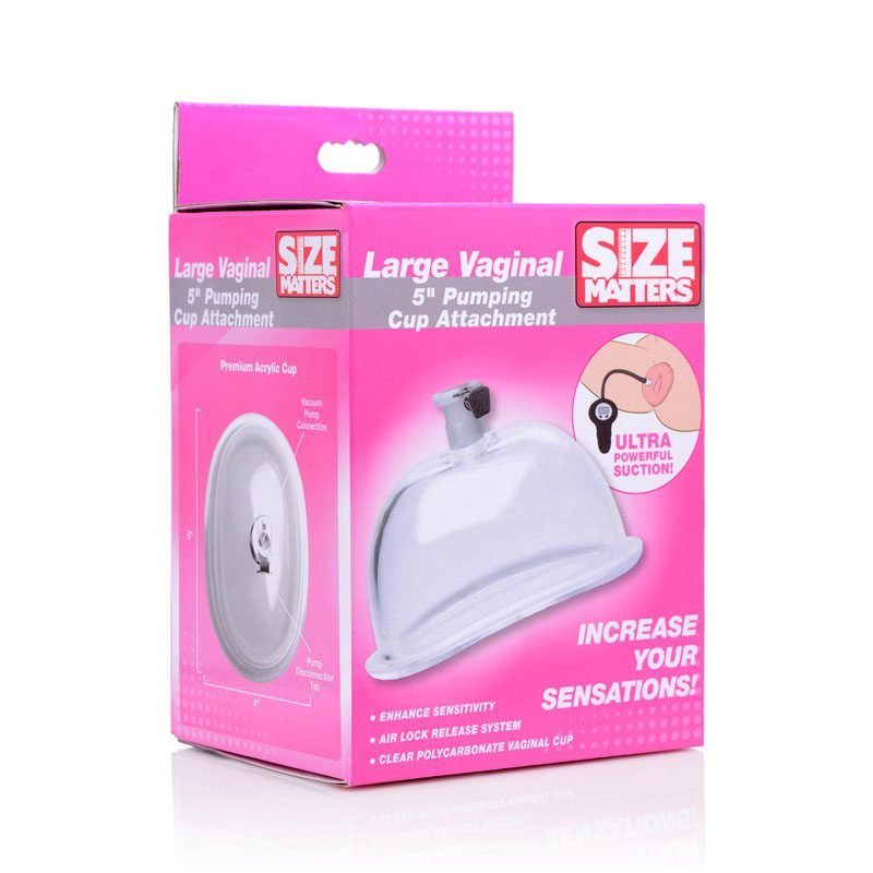 Large Vaginal 5 inch Pumping Cup Attachment - Image 8