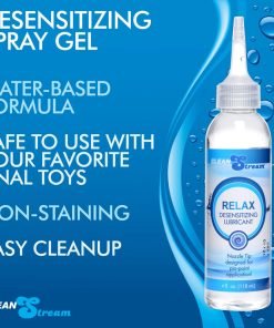 Relax Desensitizing Lubricant With Nozzle Tip - 4 oz. - Image 4