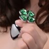 Lucky Clover Gem Anal Plug - Small