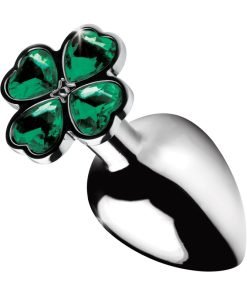 Lucky Clover Gem Anal Plug - Small - Image 2