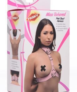 Miss Behaved Pink Chest Harness - Image 4