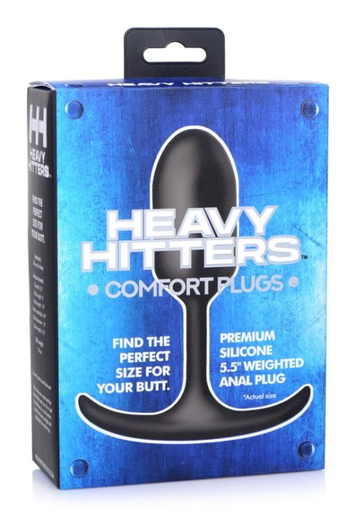 Premium Silicone Weighted Anal Plug - Medium - Image 9