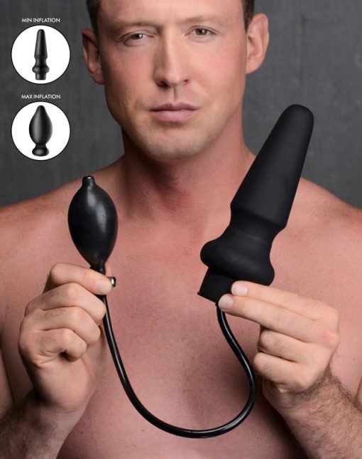 Ass-Pand Large Inflatable Silicone Anal Plug - Image 3