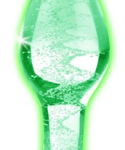 Glow-In-The-Dark Glass Anal Plug - Large - Image 2