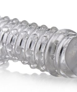 1.5 Inch Penis Enhancer Sleeve - Clear - Image 4