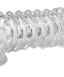 1.5 Inch Penis Enhancer Sleeve - Clear - Image 5