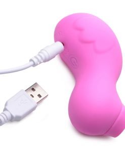Sucky Ducky Silicone Clitoral Stimulator - Pink - Image 5