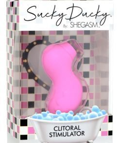 Sucky Ducky Silicone Clitoral Stimulator - Pink - Image 6