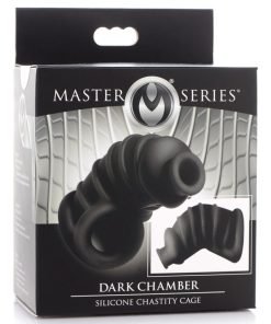 Dark Chamber Silicone Chastity Cage - Image 5