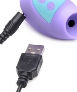 12X Mini Silicone Clit Stimulator - Purple - Image 6