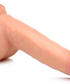 Beefy Brad 9 inch Dildo with Balls - Light - Image 5