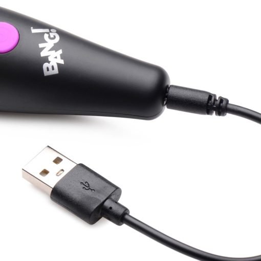 10X Ultra Powerful Silicone Mini Wand - Purple - Image 4